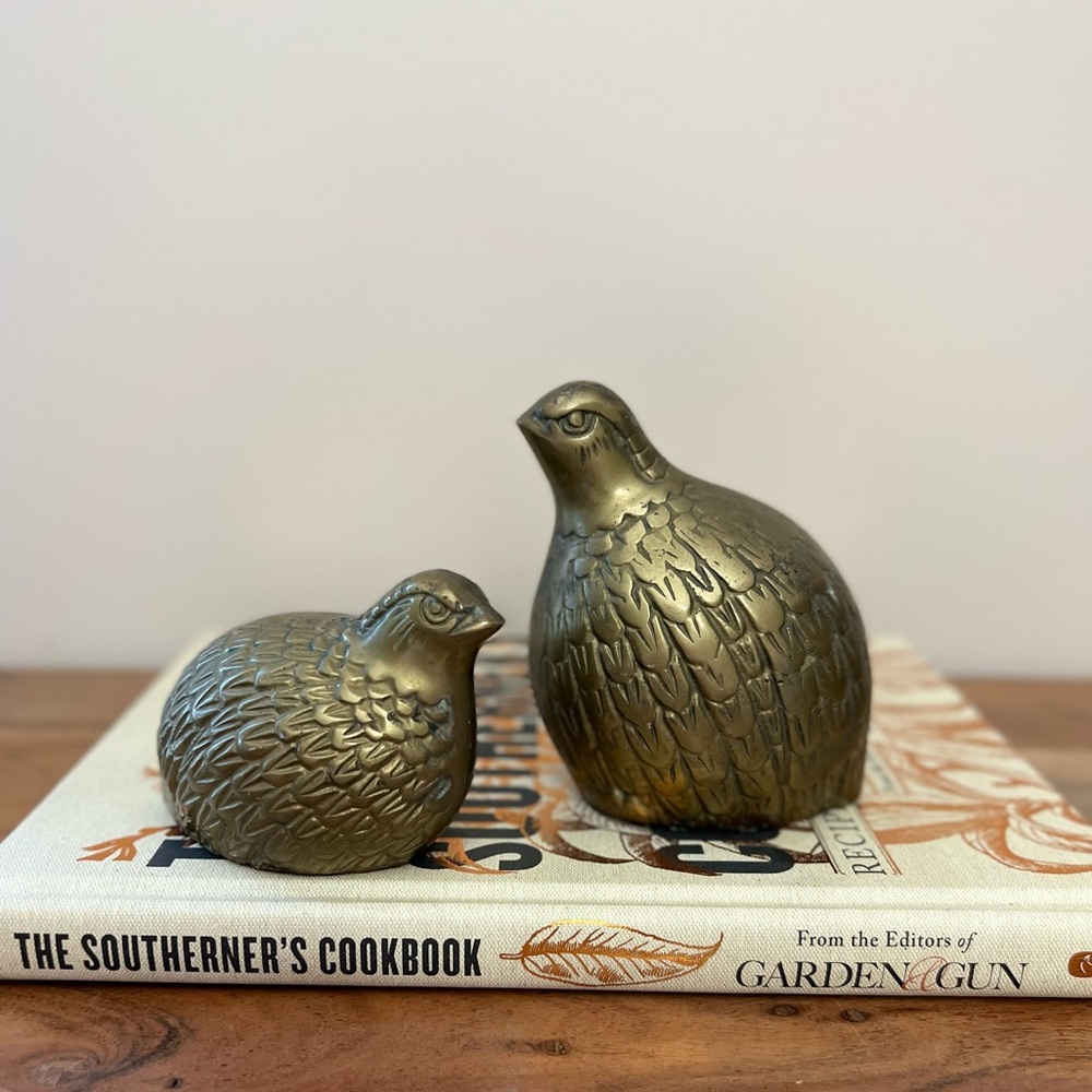 Pair of Bronze Pheasant Decorative Accents - Picture 4 of 7